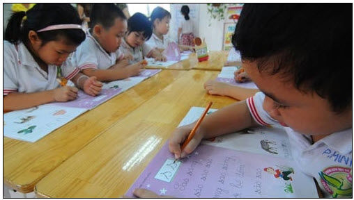 Áp lực việc học của trẻ