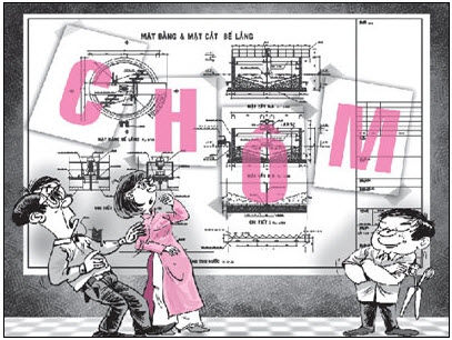 Sôi động chợ luận văn