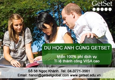 Cơ hội học bổng du học Anh