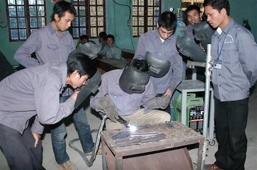 Chỉ tiêu trường nghề 2011