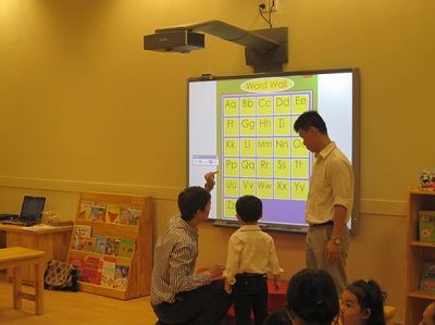 Công nghệ SmartBoard trong đào tạo mầm non