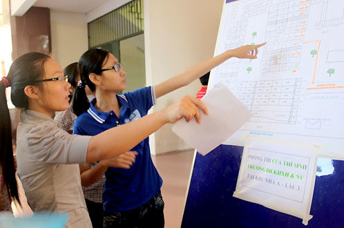 Gần 700.000 thí sinh đã làm thủ tục dự thi đại học